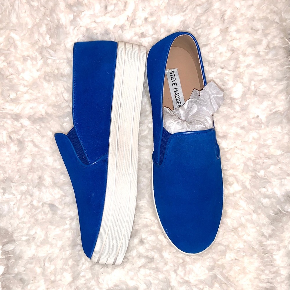 STEVE MADDEN Buhba Platform!! NEVER WORN!!